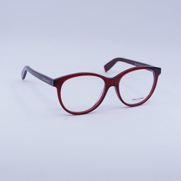 🕶️ New Saint Laurent SL163 004 Eyeglasses - Burgundy Frame 53mm